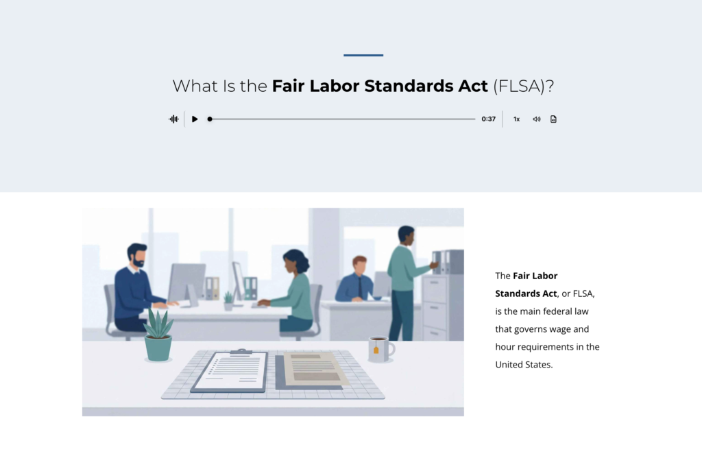 Wage & Hour Compliance Training (U.S.) Wage & Hour Compliance Training (U.S.)